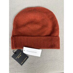Charter Club Women's Luxury 100% Cashmere Beanie Bronze/Pecan One Size NWT's